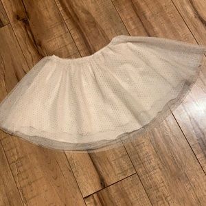 COPY - Children’s Place 🌟White glitter skirt ❄️3T